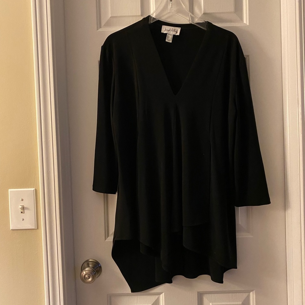 Black Joseph Ripkoff top
